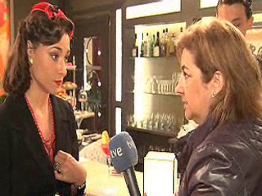 España Directo - Gloria en el rodaje de Amar