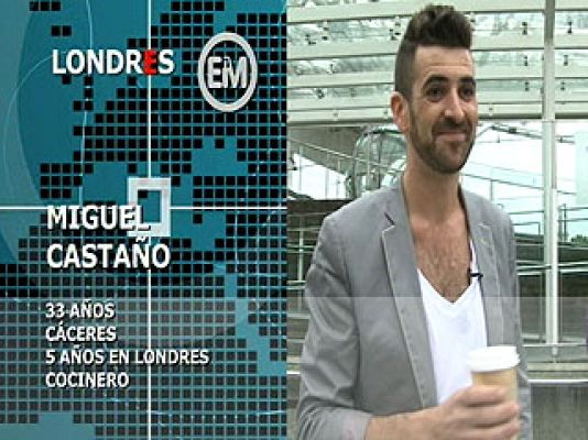 Españoles en el mundo - Londres - Miguel