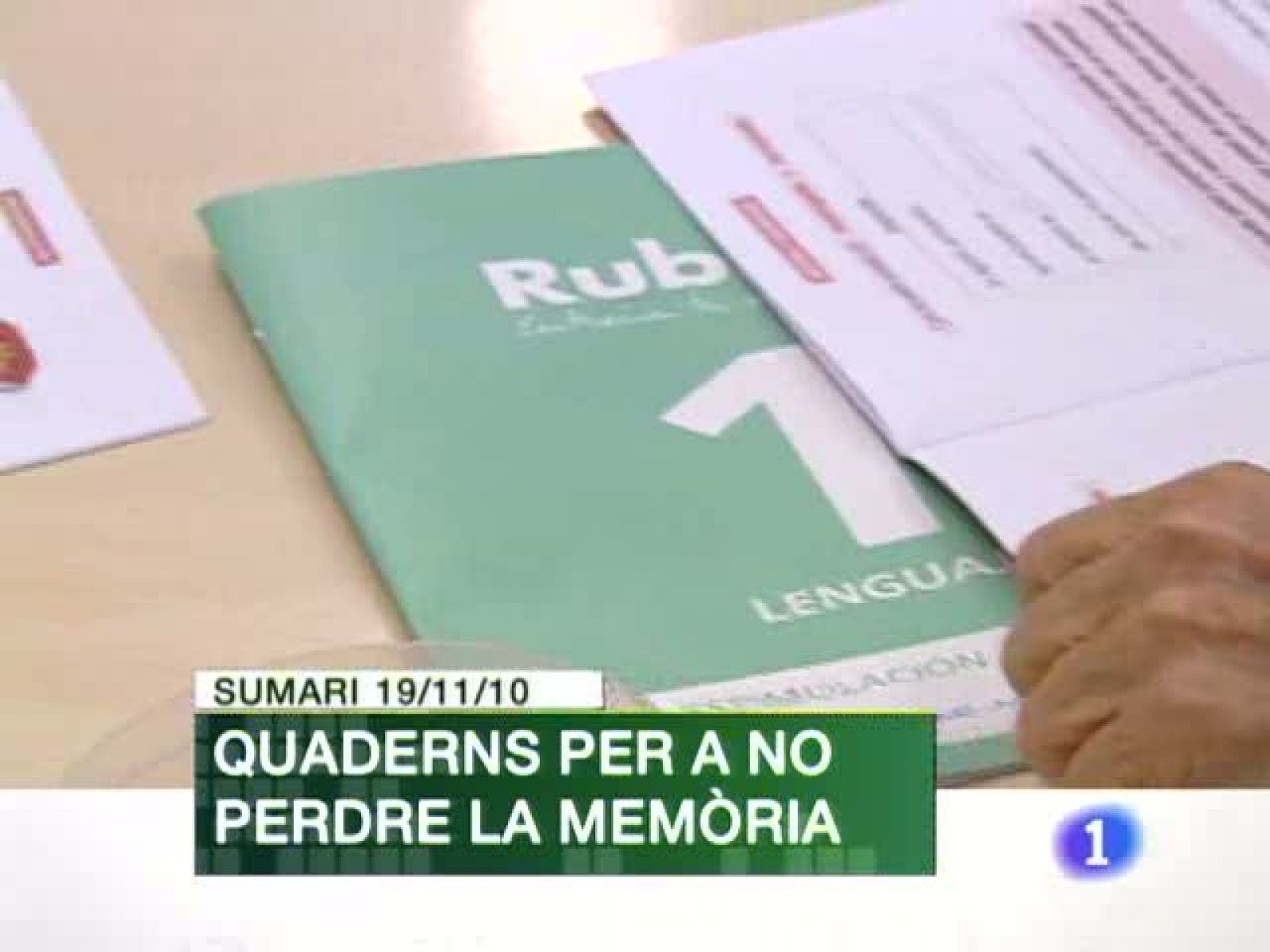 L'Informatiu Comunitat Valenciana - 19/11/10 - L'informatiu - Comunitat Valenciana | Ver