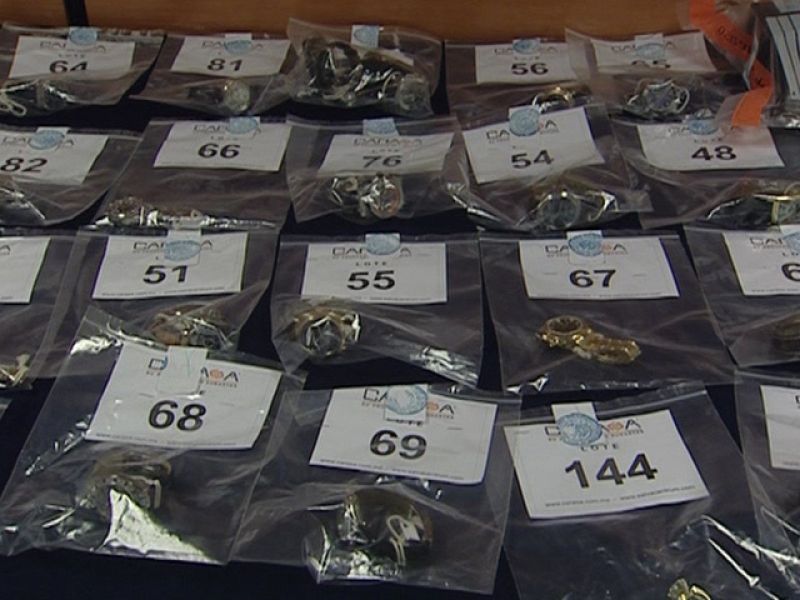 En México, ha empezado la mayor subasta de artículos procedentes del crimen organizado 