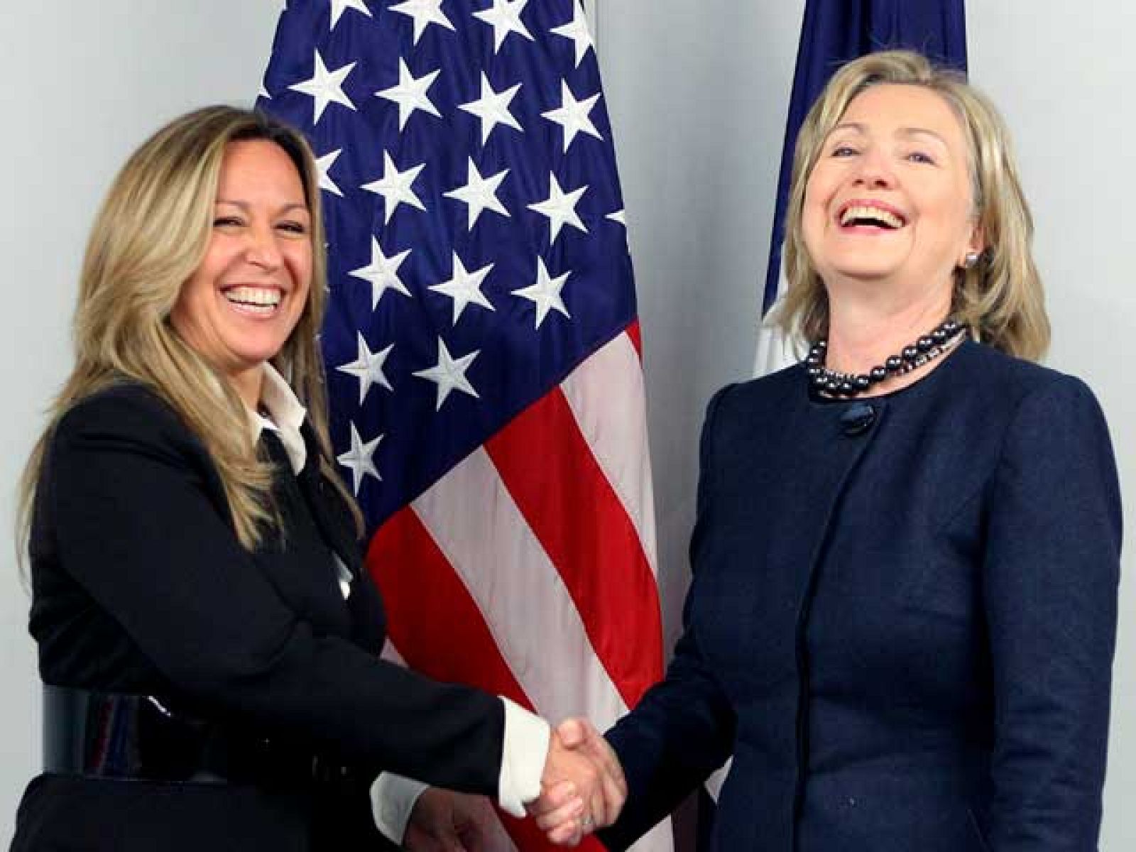 Jiménez y Clinton tratan del Sáhara