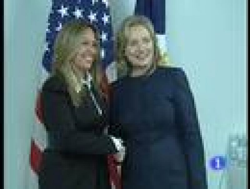  Jiménez y Clinton tratan del Sáhara