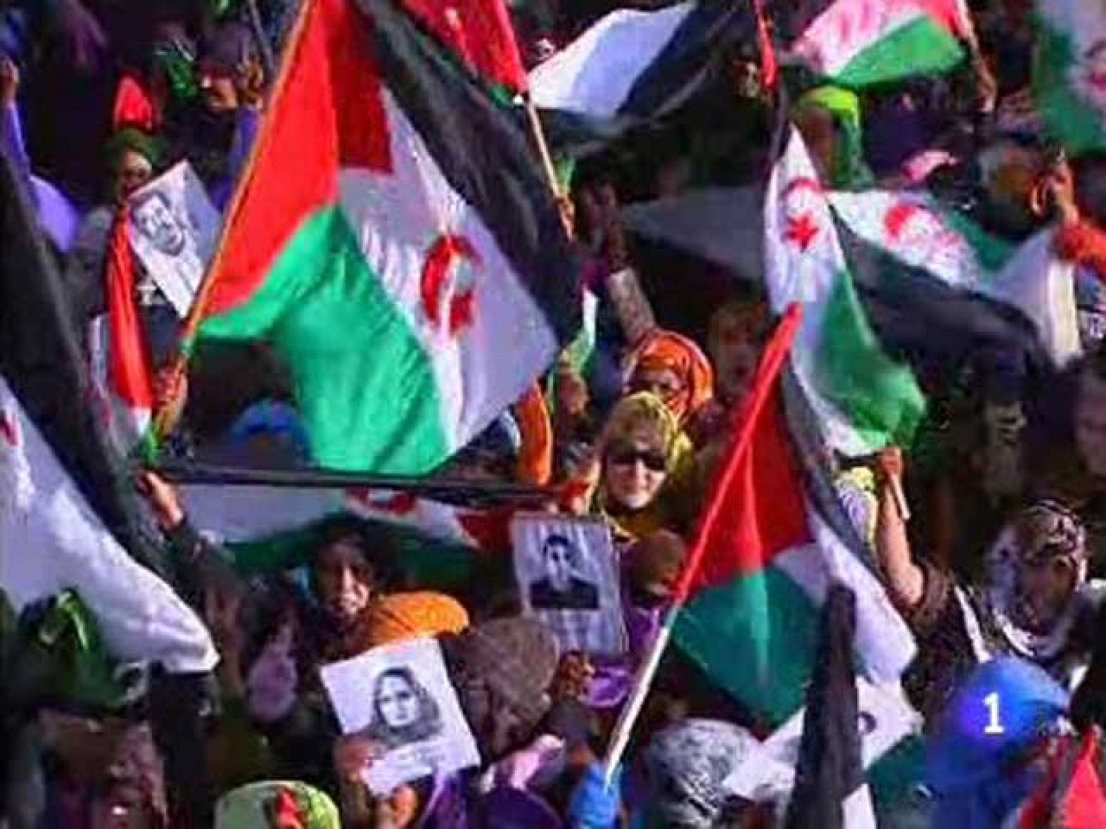 Manifestaciónes en Tinduf