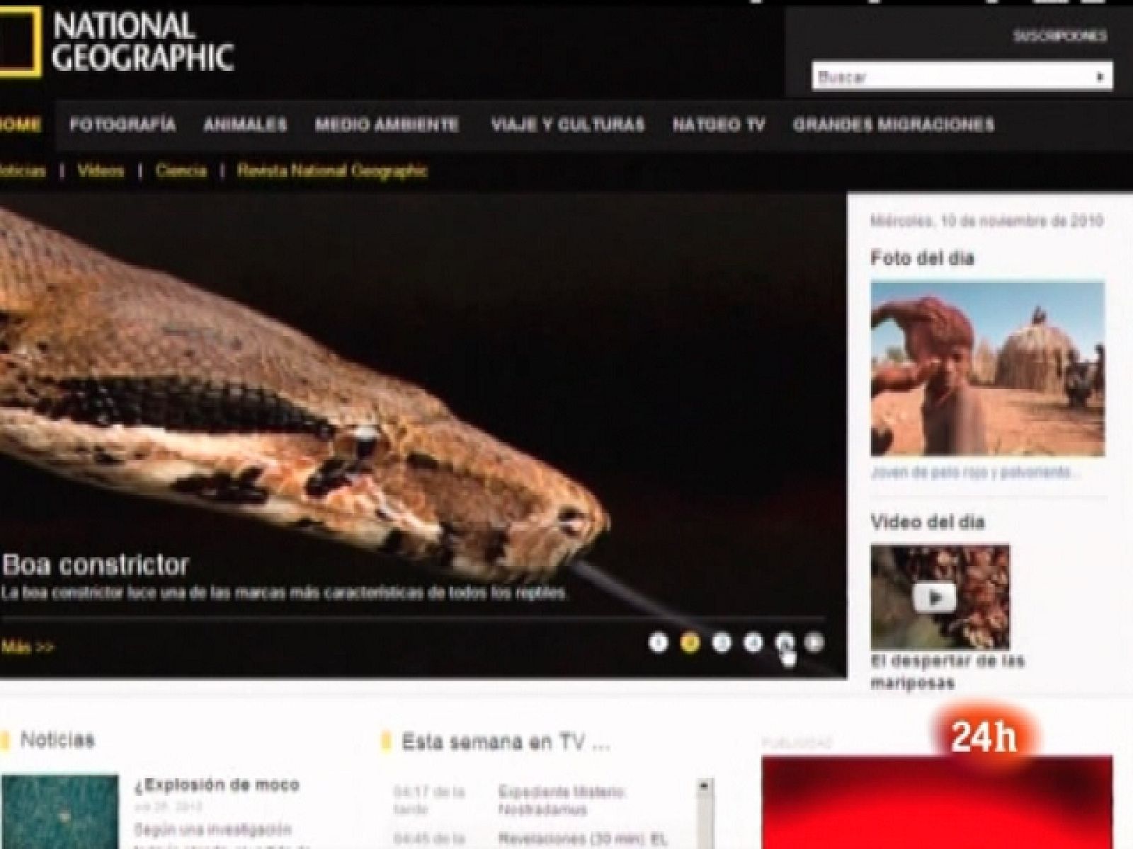 Cámara Abierta 2.0: Amazings.es, National Geographic y Mr.Schmid (20/11/10)