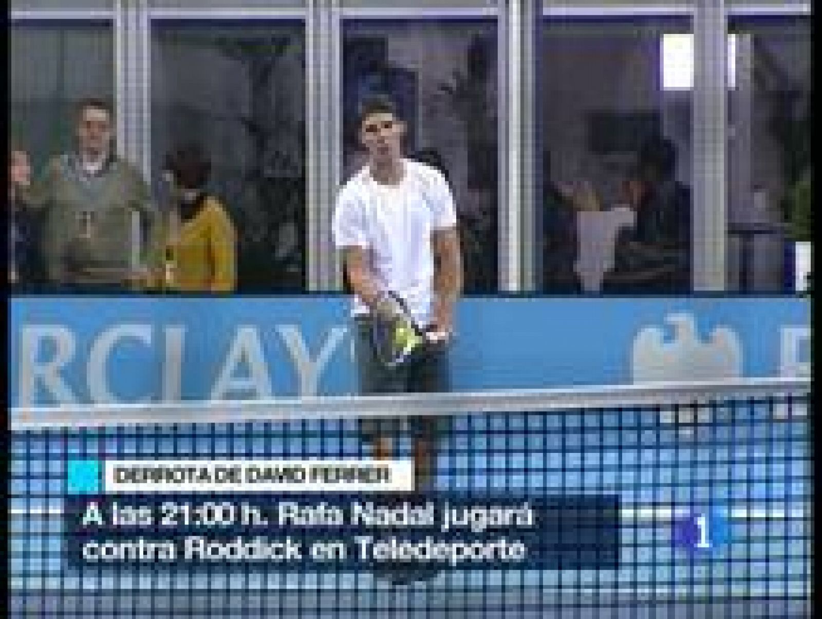 Nadal se mide ante Roddick | RTVE Play