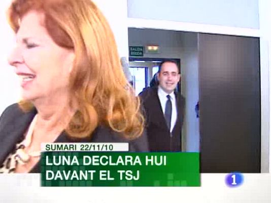 L'informatiu - Comunitat Valenciana - L'Informatiu Comunitat Valenciana - 22/11/10