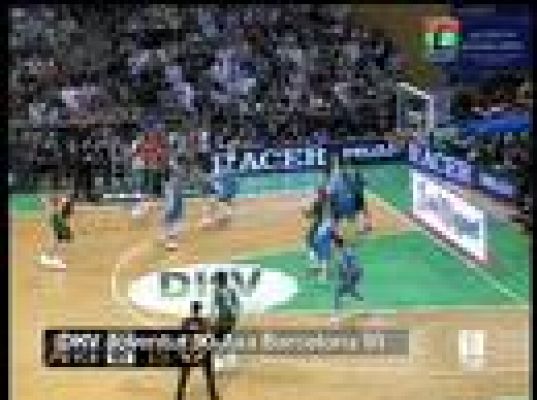 Baloncesto en RTVE - El Barça ganó al Joventut