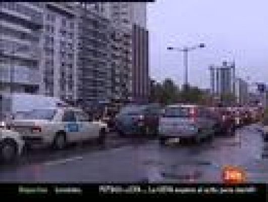  - El transporte portugués, parado