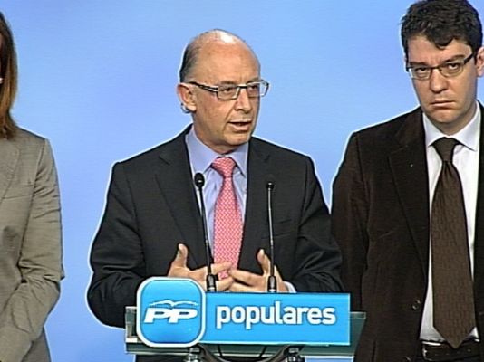 Telediario 1 - Tras las declaraciones de Pons