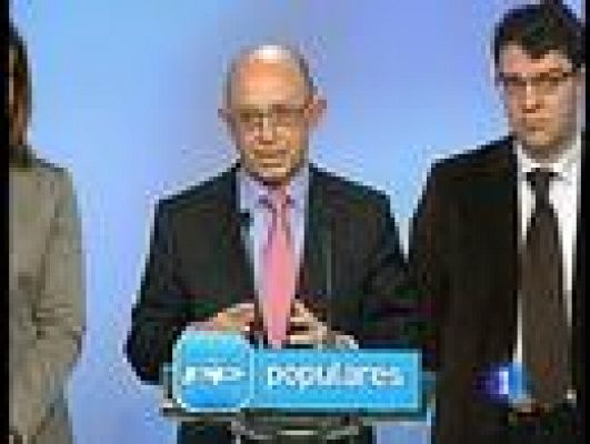 Telediario 1 - Tras las declaraciones de Pons