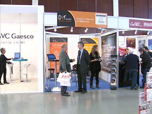 Telediario 1 - Borsadiner, feria de la inmversión