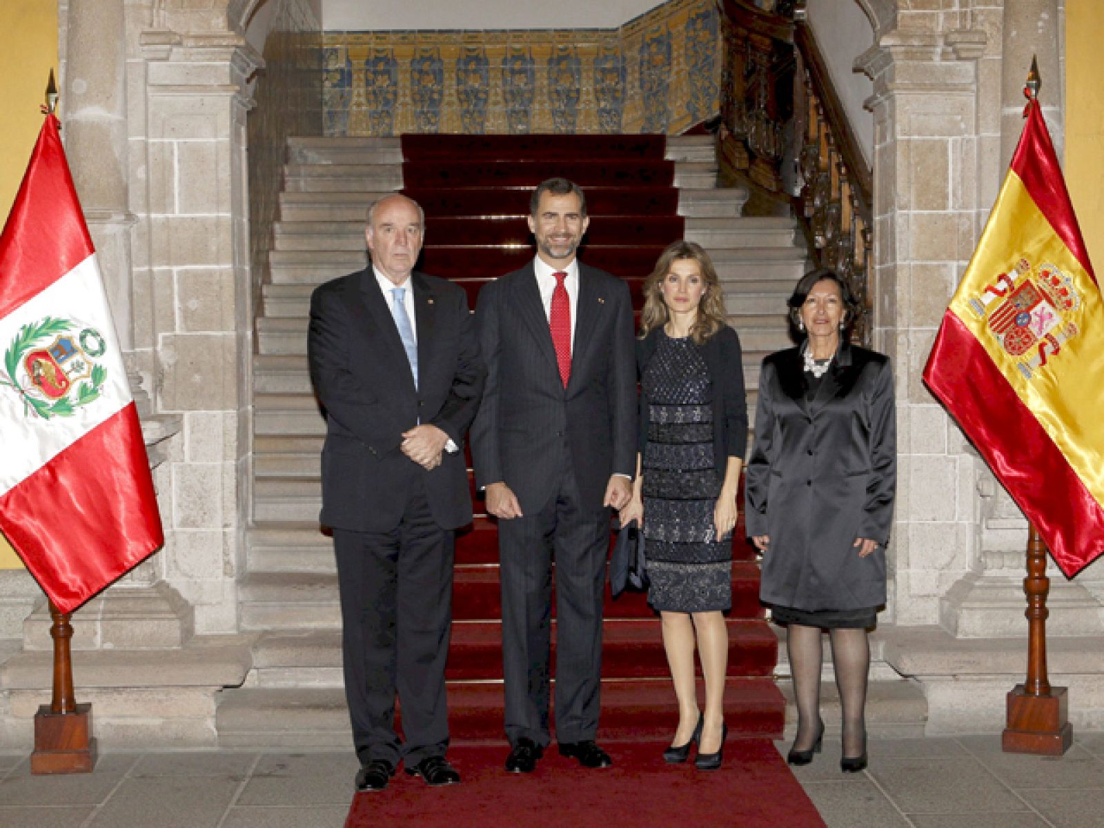 El Príncipe ha respaldado en Perú las inversiones de las empresas españolas