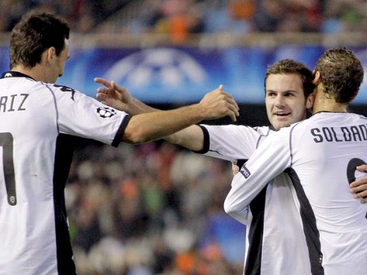 Champions League - El Valencia le hace un 'set' al Bursaspor