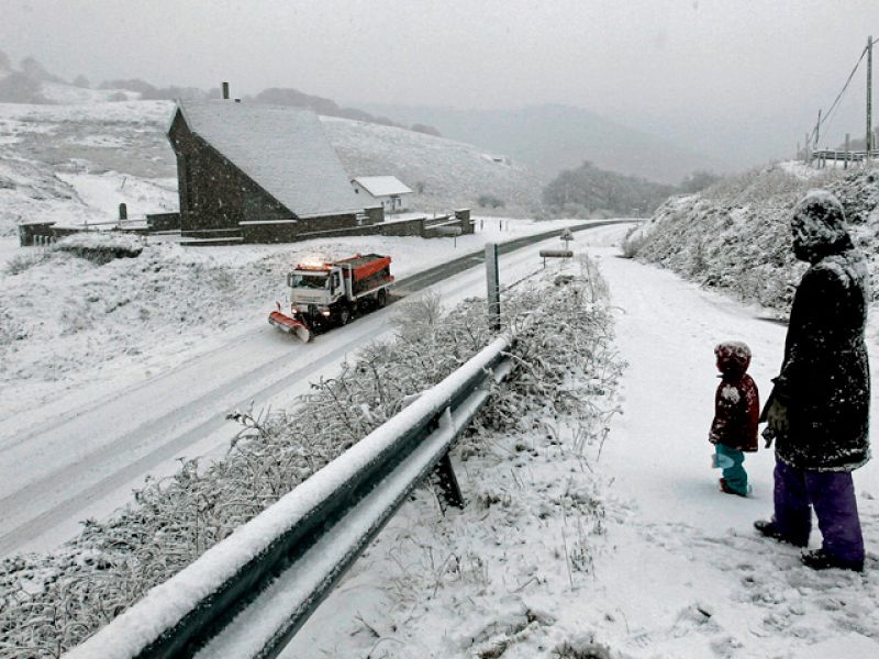 Nieve, viento y mucho frío durante el fin de semana