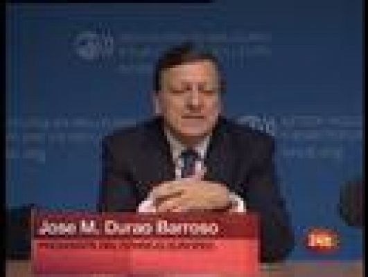 Barroso niega un rescate ibérico