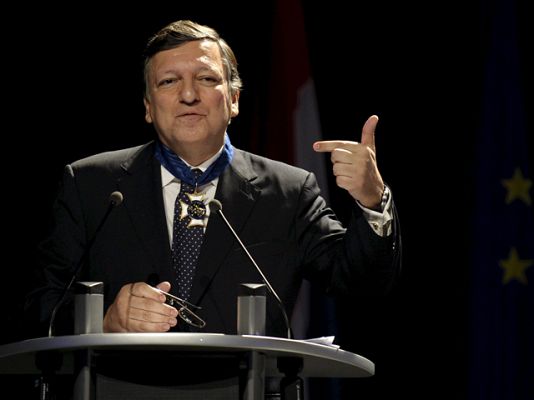 Telediario 1 - Barroso niega plan de rescate