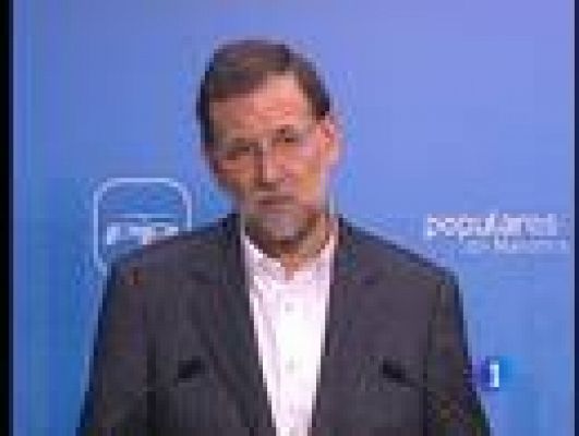 Telediario 1 - Rajoy pide medidas o elecciones