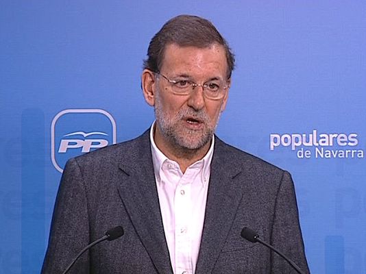 Telediario 1 - Rajoy pide medidas o elecciones