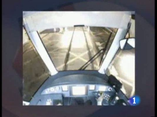 Telediario 1 - Vandalismo en el tranvía