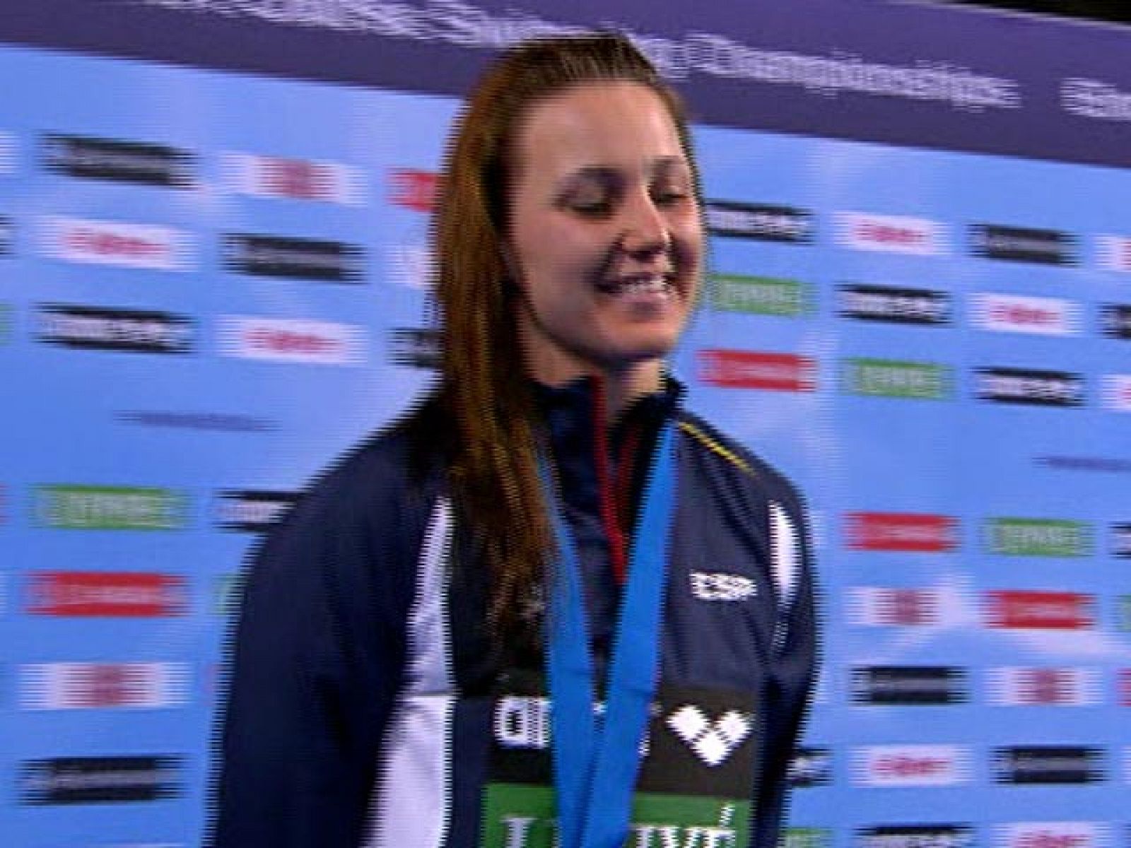 La nadadora española fue la segunda de la final en piscina corta, en los Europeos de Eindhoven