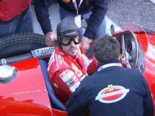 Telediario 1 - Alonso emula a Fangio