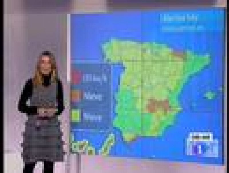 Alerta roja en Canarias por viento y otras 35 provincias por lluvia, nieve y frío