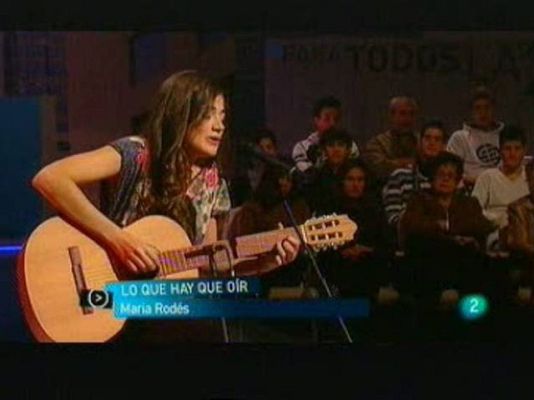 Para todos La 2 - Actuaciones: Maria Rodés