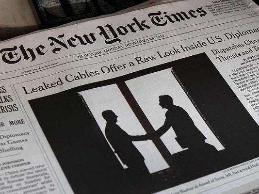 Telediario 1 - Wikileaks: investigación criminal