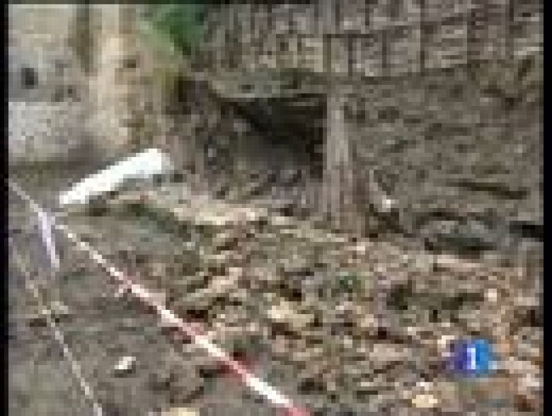 Nuevos derrumbes hoy en las ruinas arqueológicas de Pompeya