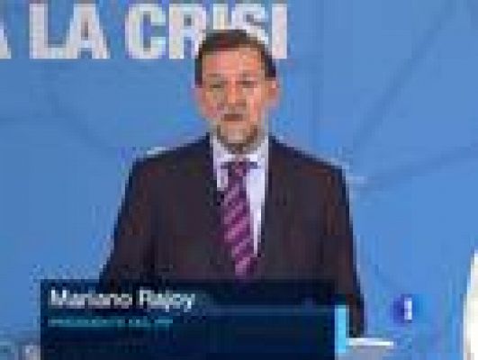 Telediario 1 - Reacción a las medidas de Zapatero