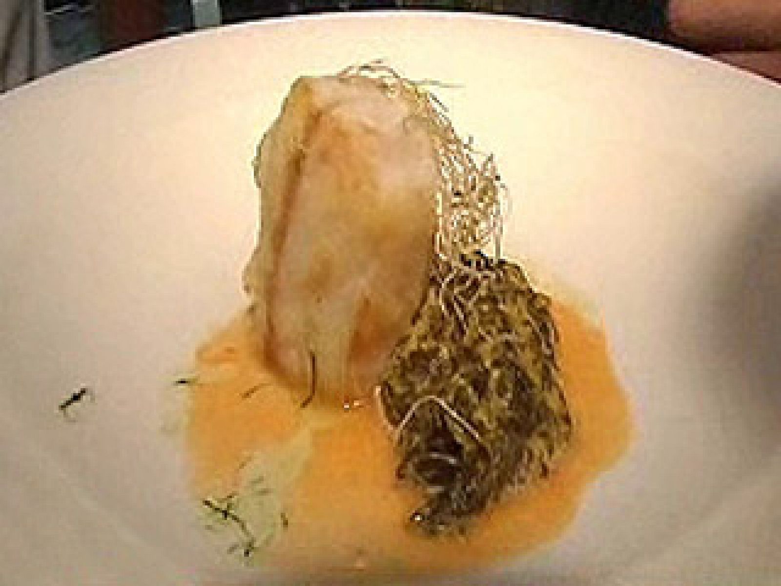 España Directo - Rape con crema de grelos