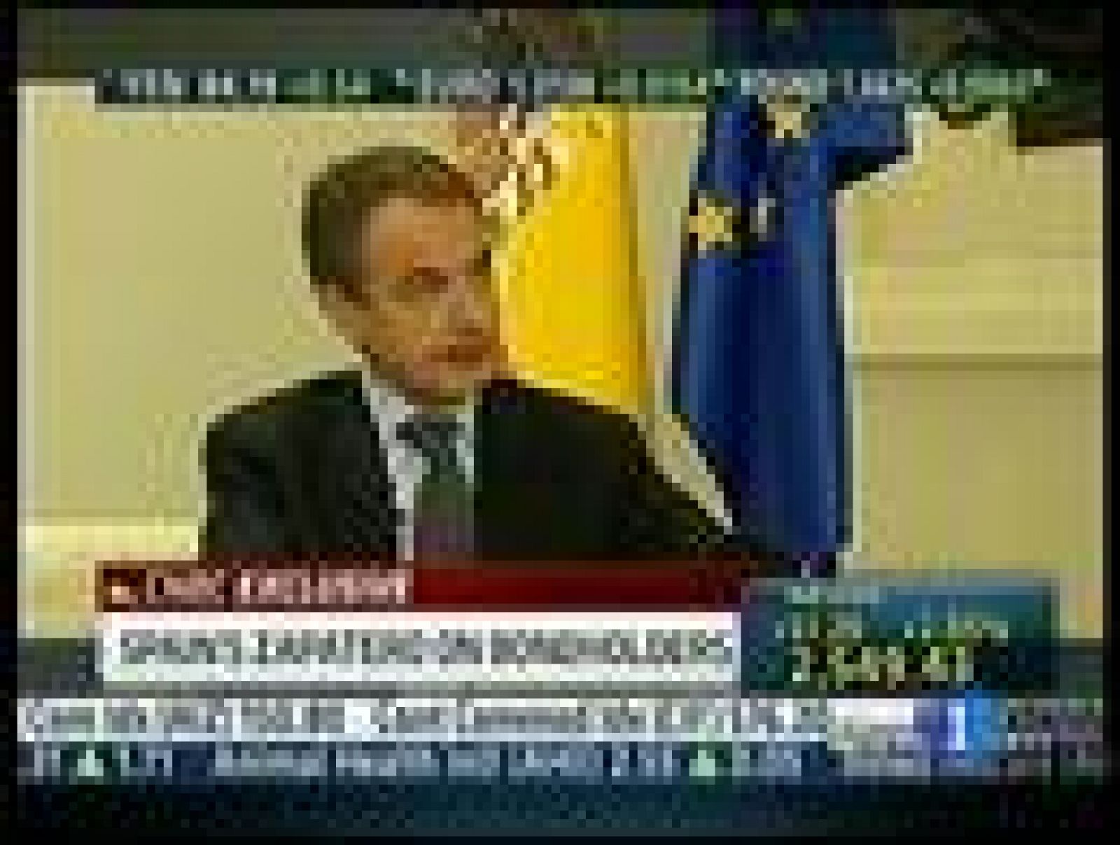 Telediario 1: Zapatero habla de confianza  | RTVE Play