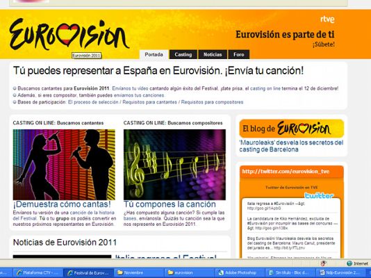 Comienza Eurovisión en TVE