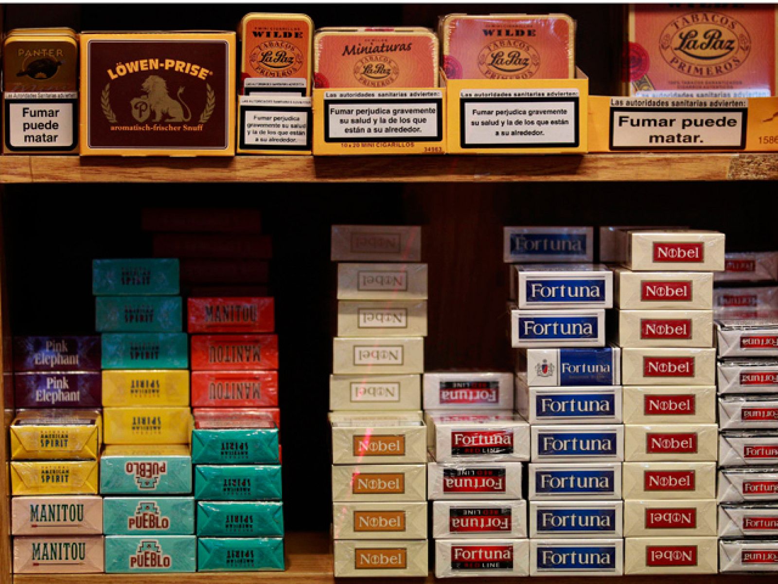 Subida en los impuestos que gravan el tabaco