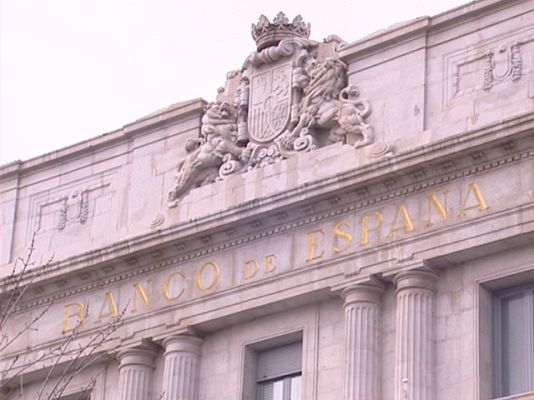 Telediario 1 - Informe del Banco de España