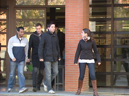 Telediario 1 - Más estudiantes extranjeros