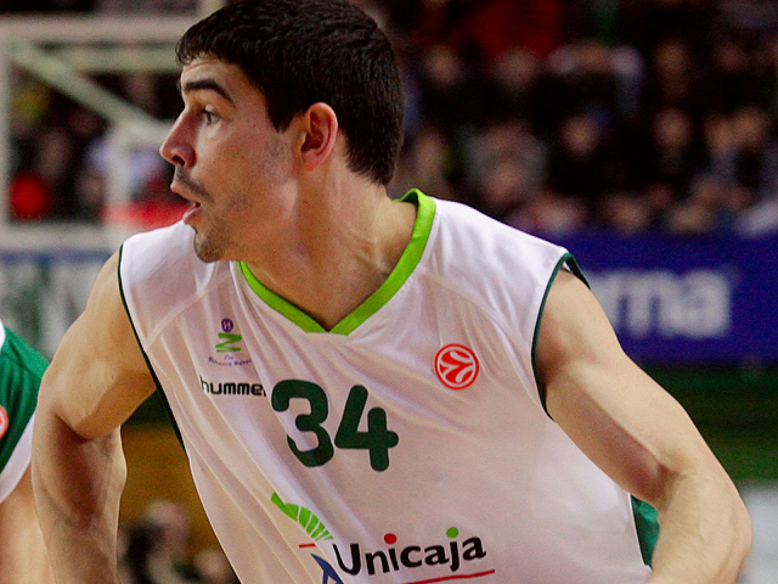 El jugador del Unicaja de Málaga, Saúl Blanco, fue uno de los jugadores más destacados en la victoria de los andaluces frente al Real Madrid en Euroliga. Este sábado, en ACB, pretende volver a mojar la oreja a los de Messina al igual que se mojan los