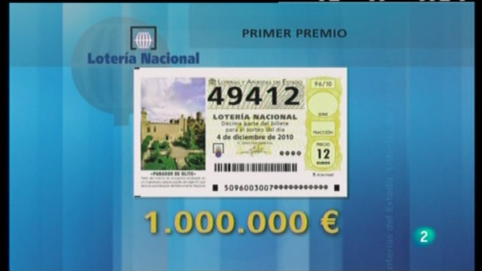 Loterías: Lotería nacional - 04/12/10 | RTVE Play
