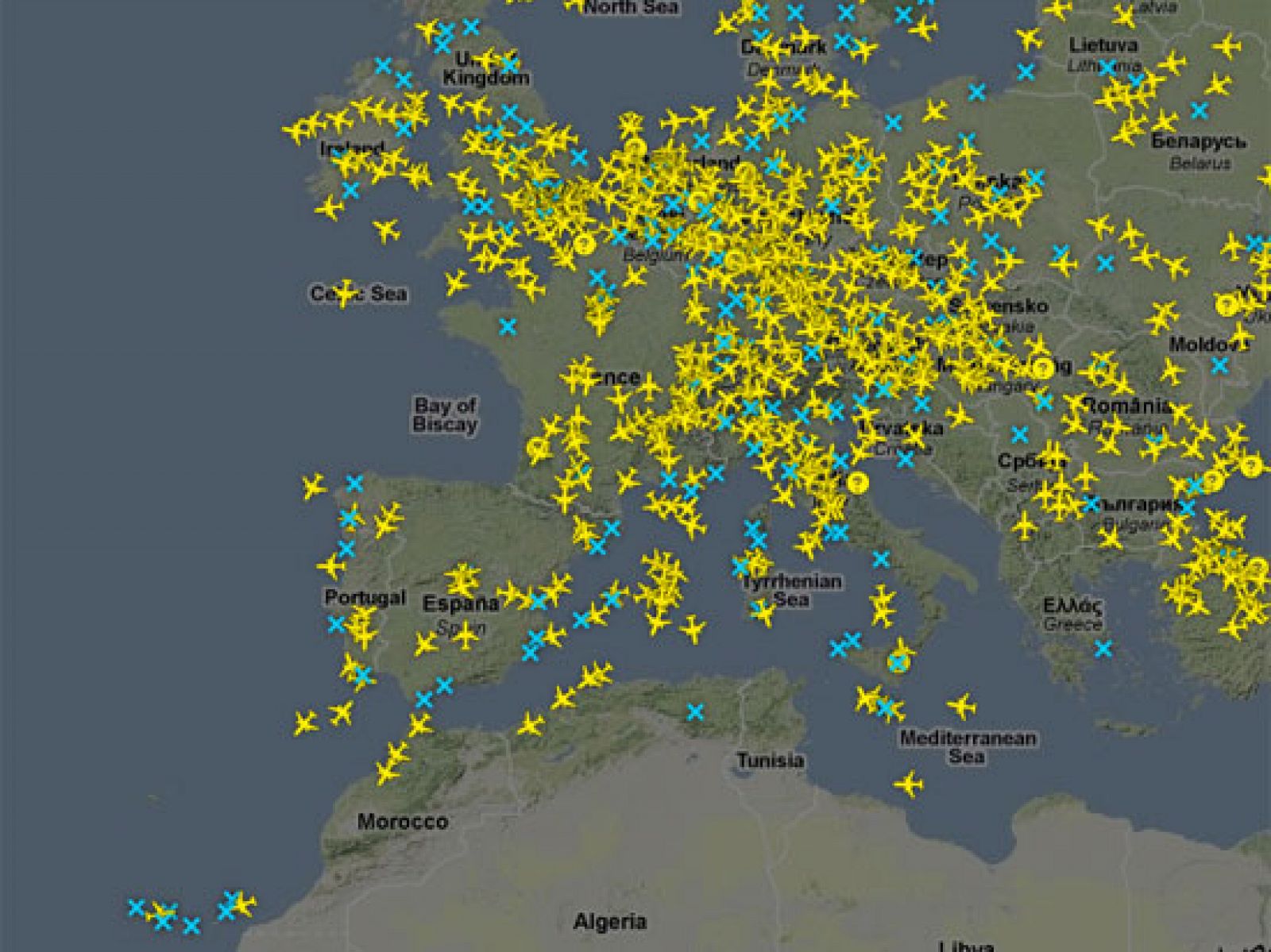 La huelga de controladores deja sin vacaciones a 200.000 personas