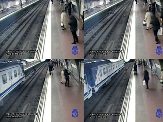 Telediario 1 - "Tiré de él segundos antes"