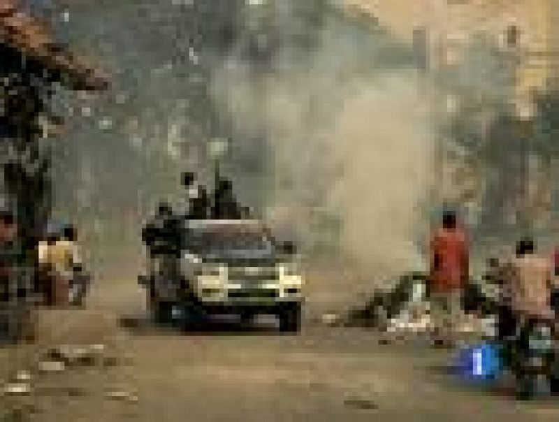 Violentos disturbios en Puerto Príncipe 