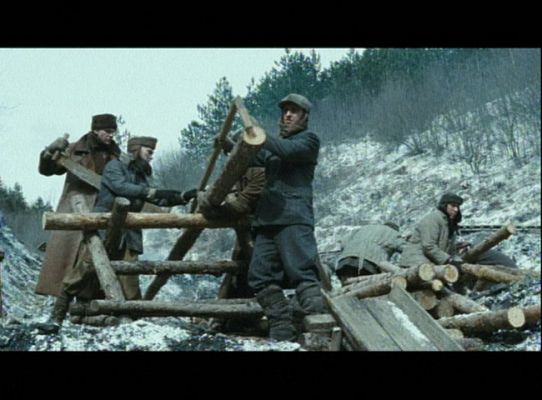 Telediario 1 - Farrell y Harris en Madrid