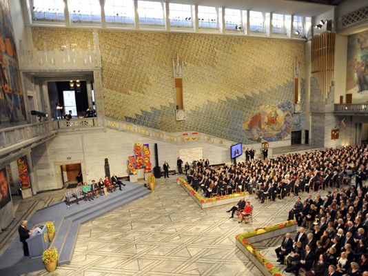 Telediario 1 - Premios Nobel