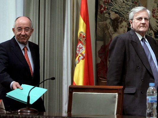 Telediario 1 - Trichet: más reforma laboral