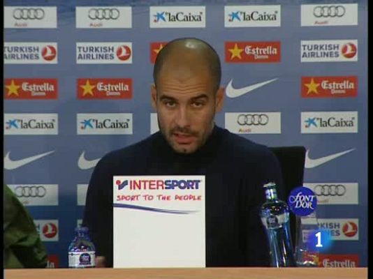 Telediario 1 - Guardiola: "Antes de acusar hay que demostrarlo"