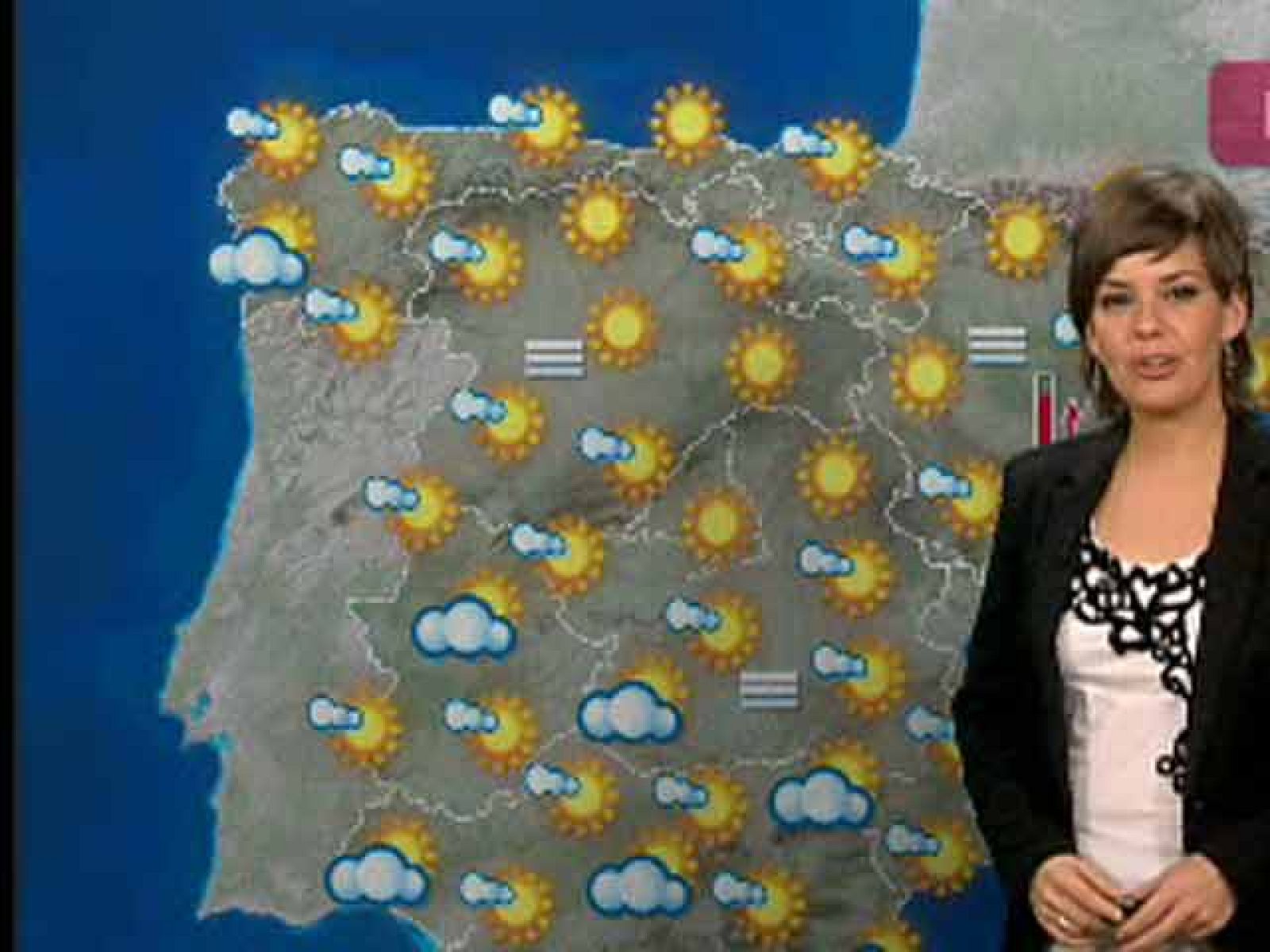 El Tiempo - Nieblas persistentes en puntos del Valle del Ebro y del centro peninsular - 12/12/10 - El tiempo | Ver