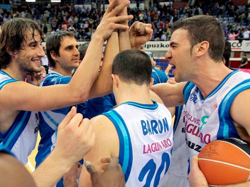 El Lagun Aro logró un disputado triunfo ante el Gran Canaria 2014 en un partido espectacular tras el descanso, con alternativas para ambos y que pudo haberse desequilibrado para cualquiera de los dos lados.