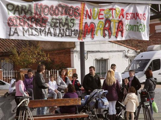 Telediario 1 - Palencia apoya a Marta Domínguez