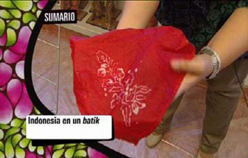 Babel en TVE - Caleidoscopìo:  Indonesia en un batik