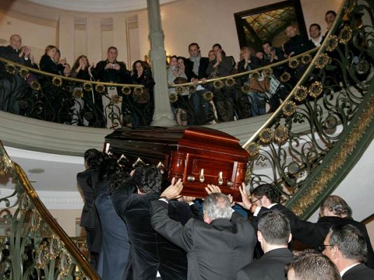 Capilla ardiente de Enrique Morente